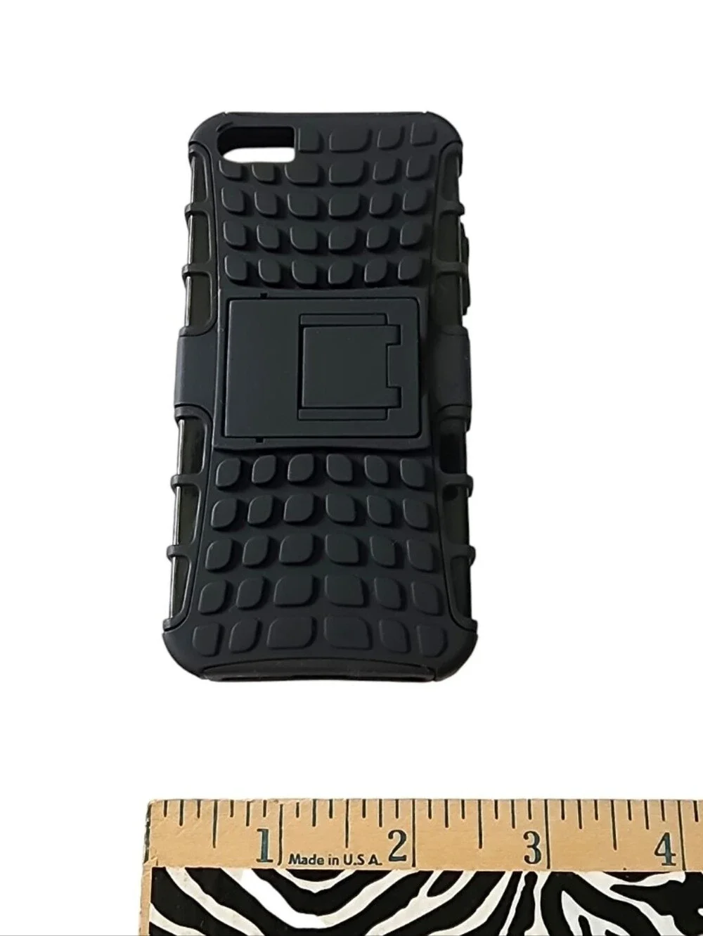 Black Shockproof Defender Case For iPhone 5, 5S, 5SE